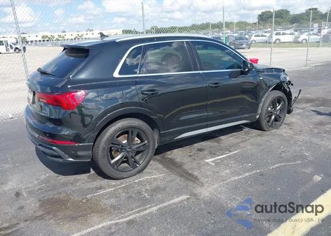 2020 Audi Q3 Premium 45 Tfsi S Line Quattro Tiptronic z USA, uszkodzony, nr VIN WA1DECF39L1067338